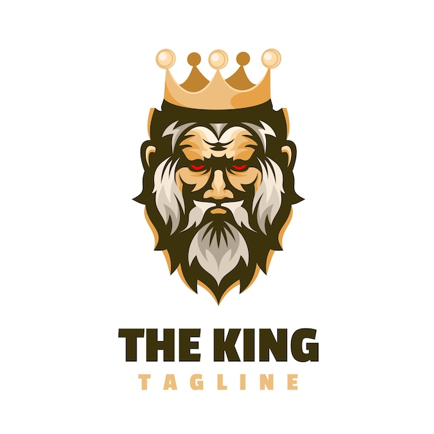 Insignia de la mascota de King Head