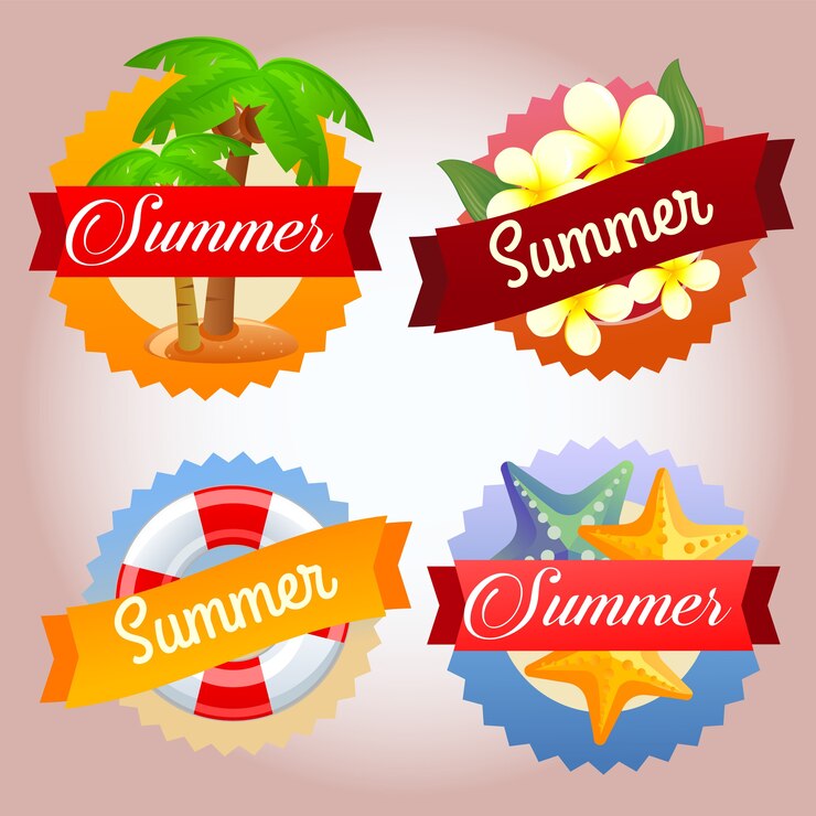 insignia mixta de verano