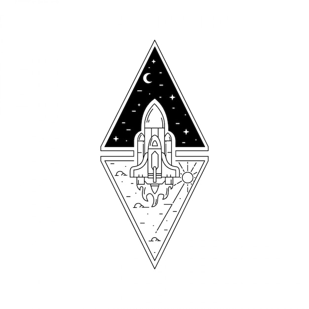 Insignia Monoline al aire libre vintage