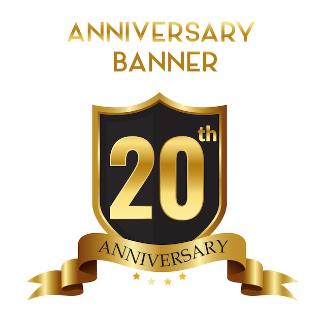 Insignia de oro del aniversario