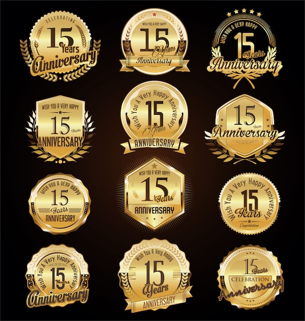 Insignias de aniversario