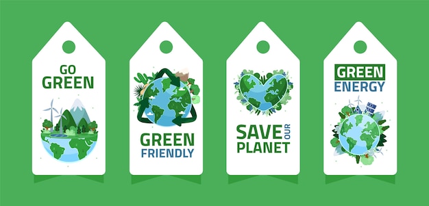 Insignias ecológicas para la concienciación ambiental