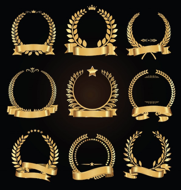 insignias de oro
