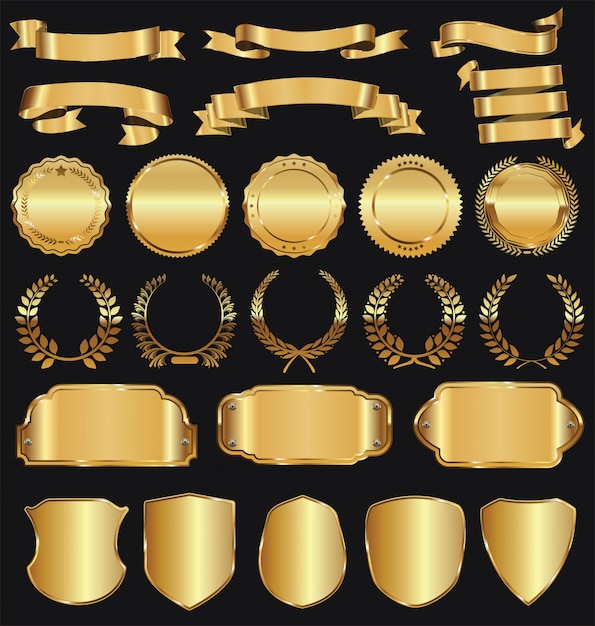 Insignias de oro