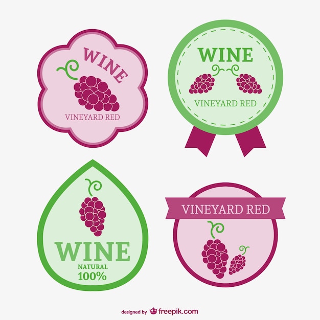 Insignias de vino