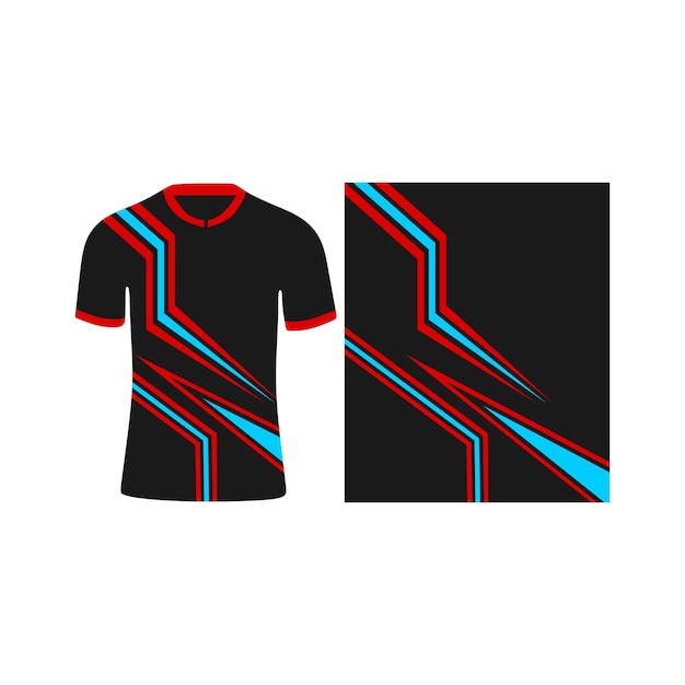inspiración de concepto de camiseta deportiva de diseño creativo