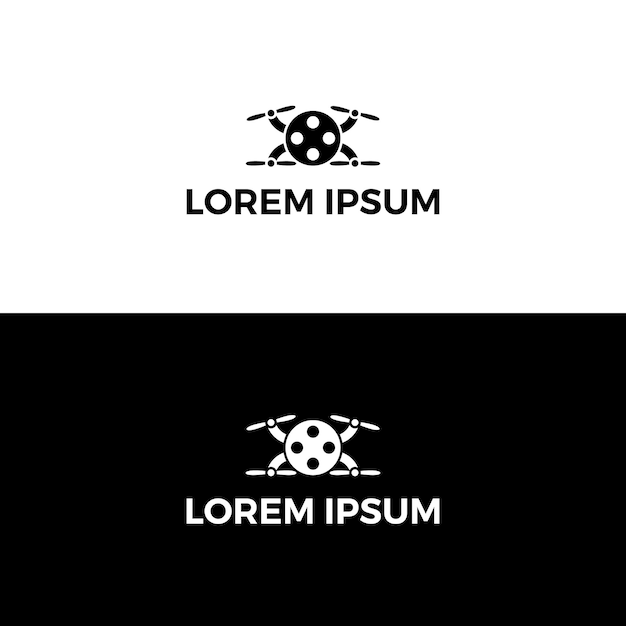 Inspiración creativa en el diseño del logotipo de drones