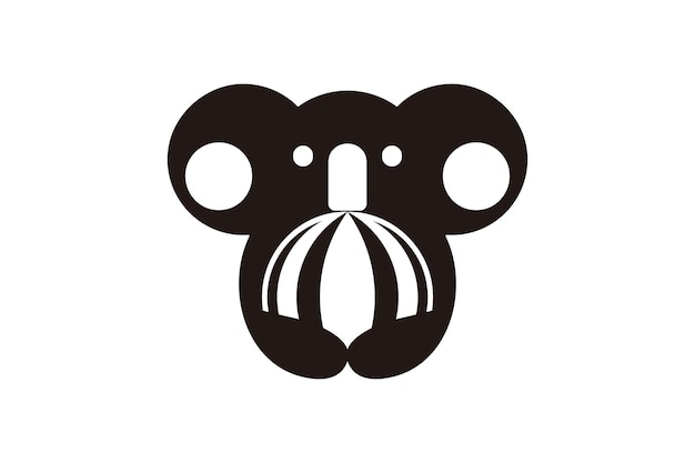 Inspiración para el diseño del logo de koala con globos