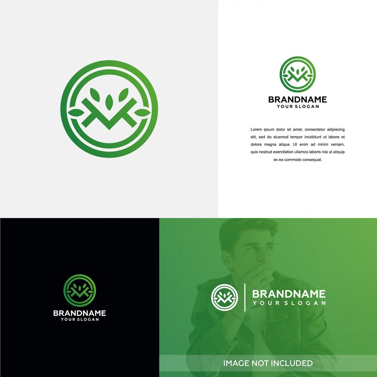 Inspiración del diseño del logo de Nature M