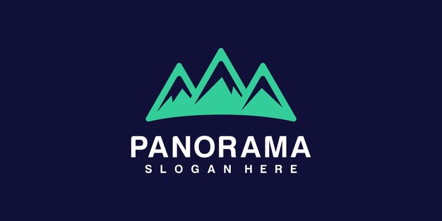 Inspiración para el diseño del logo de Panorama Mountain.