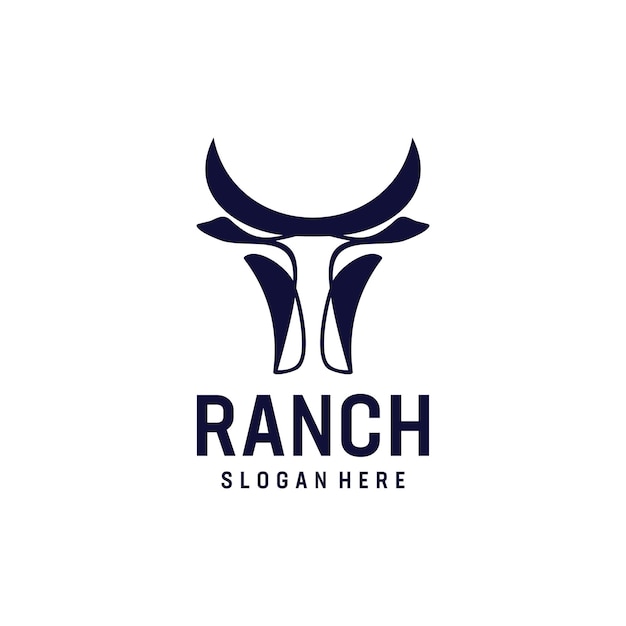 Inspiración en el diseño del logo del rancho bull head