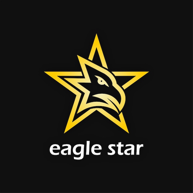 Inspiración en el diseño del logotipo de águila y estrella