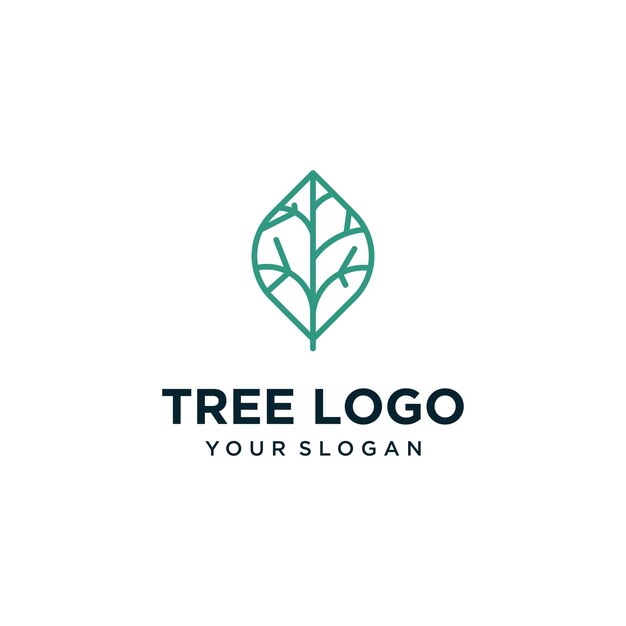 inspiración para el diseño del logotipo del árbol