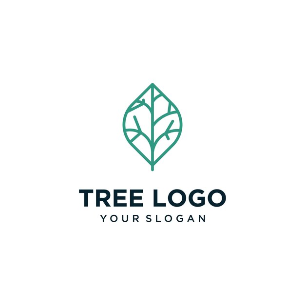 Inspiración para el diseño del logotipo del árbol