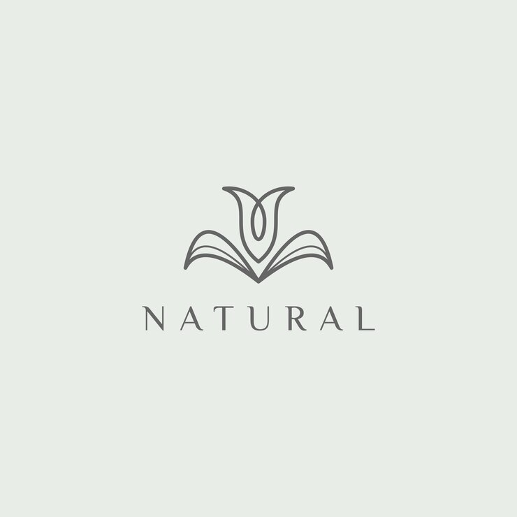 Inspiración en el diseño del logotipo de belleza natural