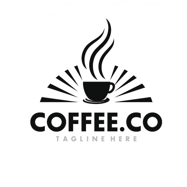 Inspiración de diseño de logotipo de café