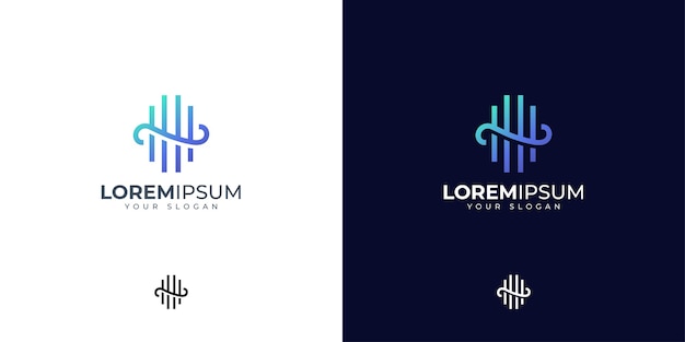 Inspiración para el diseño del logotipo empresarial