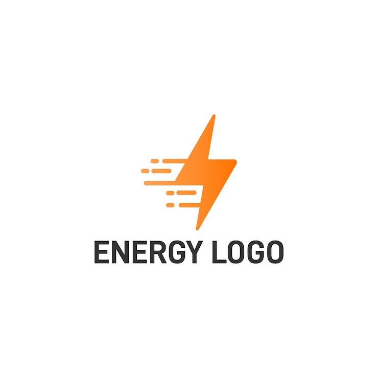 Inspiración para el diseño del logotipo de energía rápida