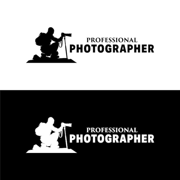 Inspiración de diseño de logotipo de fotógrafo profesional