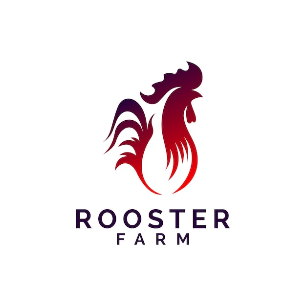 inspiración para el diseño del logotipo de gallo