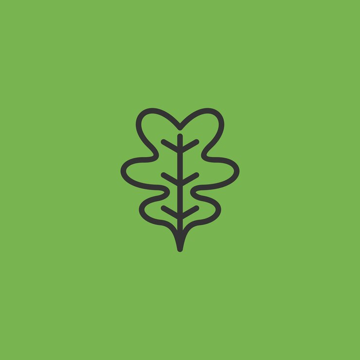 Inspiración para el diseño del logotipo de la hoja de la naturaleza