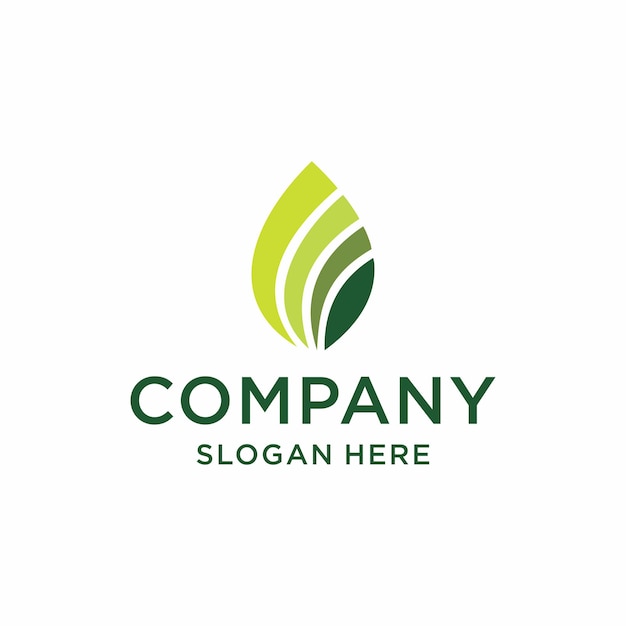 Inspiración para el diseño del logotipo de la hoja