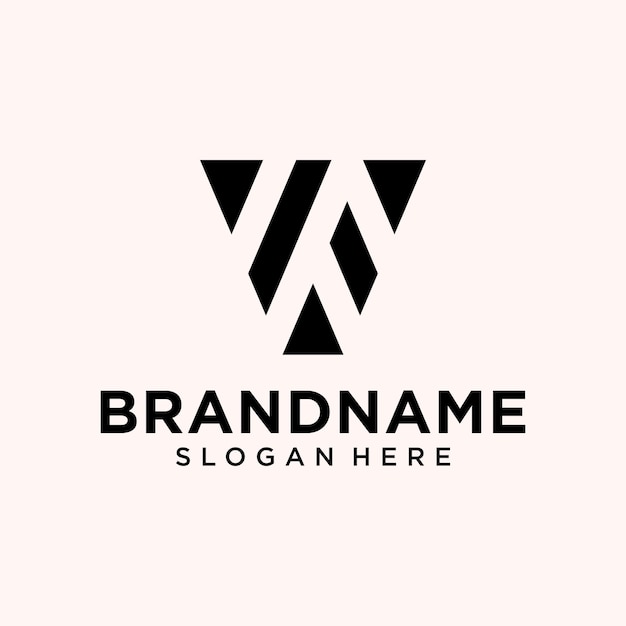 Inspiración para el diseño del logotipo industrial AV
