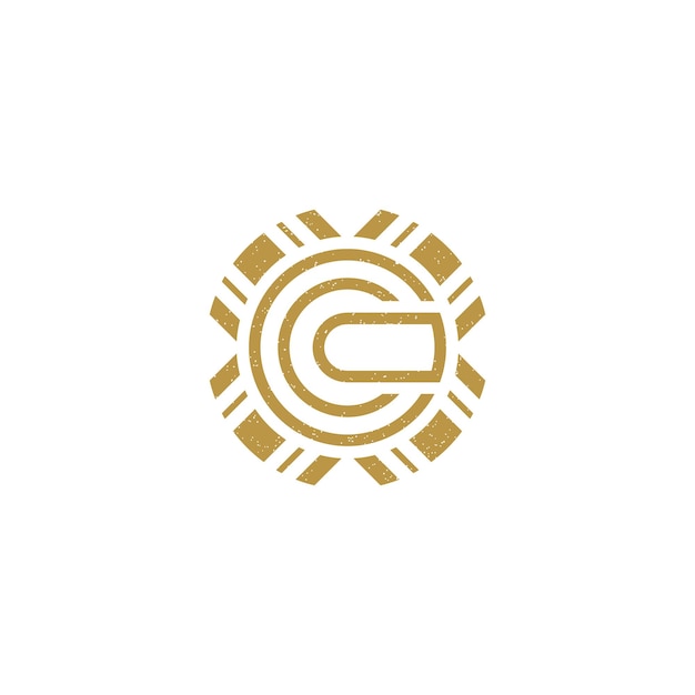 Inspiración en el diseño del logotipo para la inversión inmobiliaria y la empresa de gestión de la carta abstracta CO