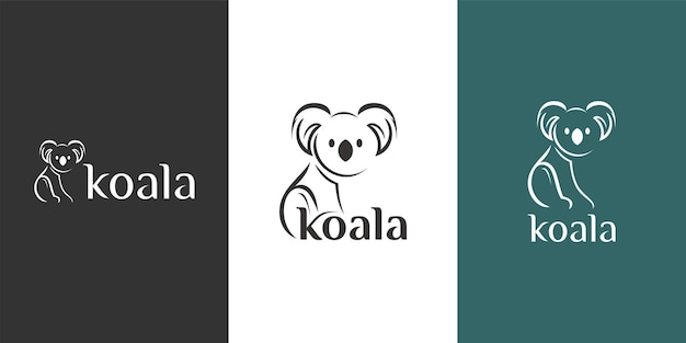 inspiración para el diseño del logotipo de koala