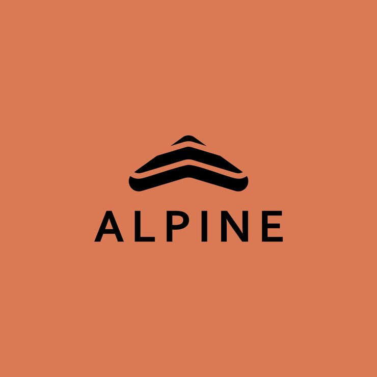Inspiración en el diseño del logotipo de la letra A moderna