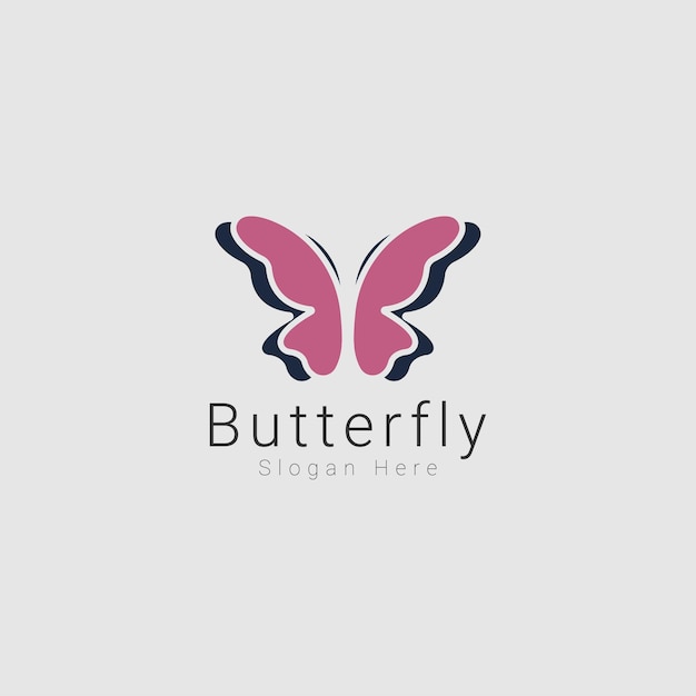 Inspiración De Diseño De Logotipo De Mariposa
