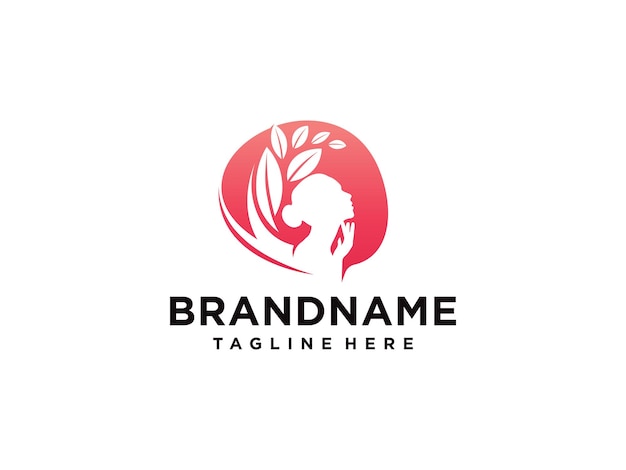 inspiración para el diseño del logotipo de mujeres de salón