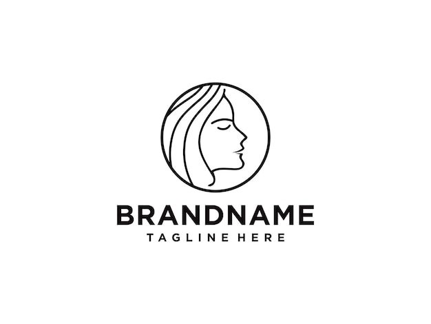 inspiración para el diseño del logotipo de mujeres de salón