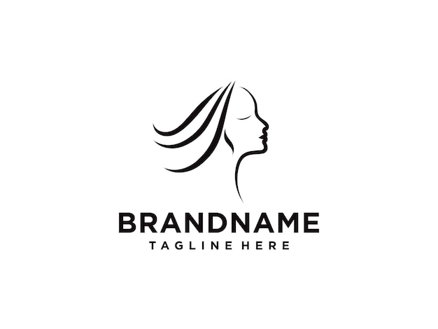 inspiración para el diseño del logotipo de mujeres de salón