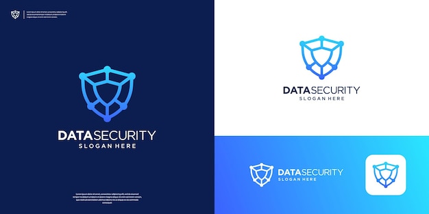 Inspiración para el diseño del logotipo de seguridad del escudo