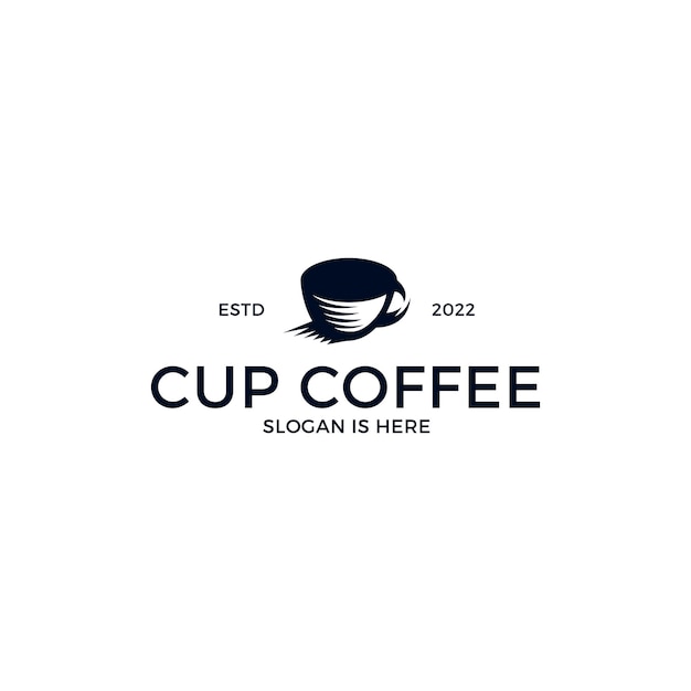 Inspiración en el diseño del logotipo de taza de café