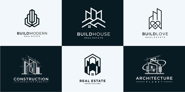 Inspiración para el diseño de logotipos de colecciones inmobiliarias