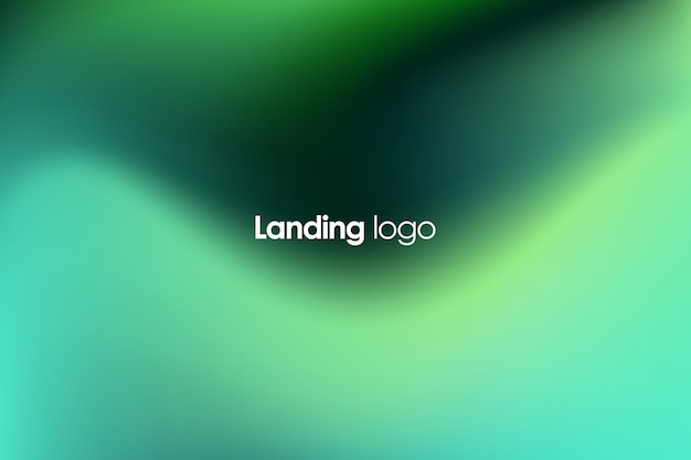 Inspiración para el diseño de páginas con fondo abstracto Sombros de patrón de fondo de gradiente verde