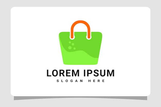 Inspiración de diseño de plantilla de logotipo de bolsa de compras