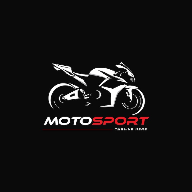 Vector inspiración para diseños de logotipos de motosport. logotipo de la motocicleta.