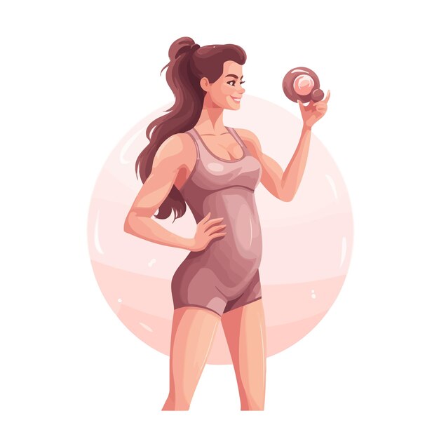 Vector inspiración para el fitness