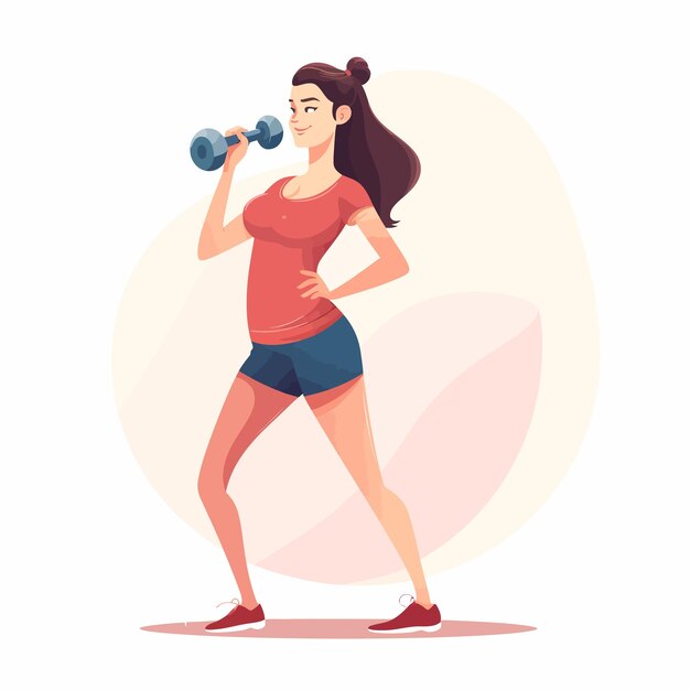 Vector inspiración para el fitness