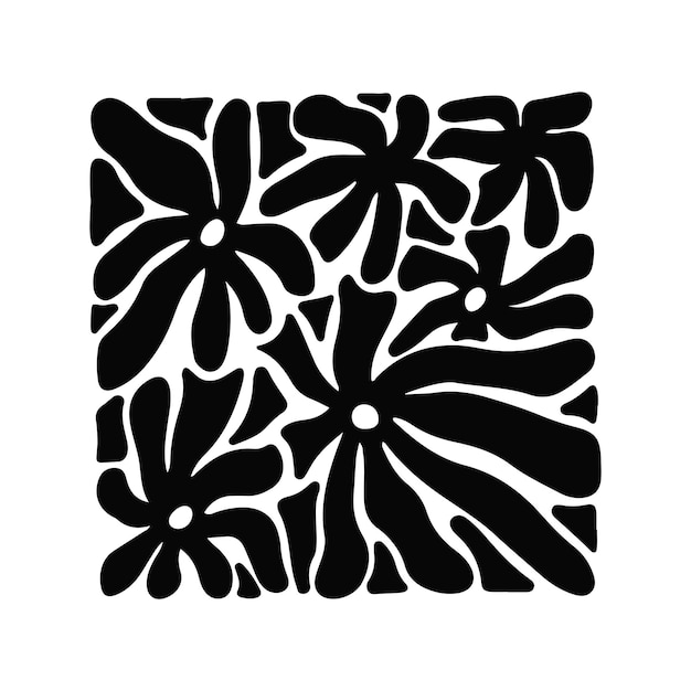 Inspiración en el logotipo de diseño de decoración de flores.