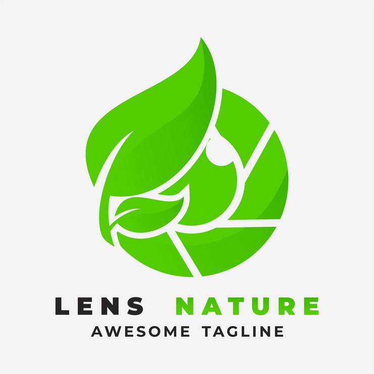 Inspiración para el logotipo de LENS NATURE