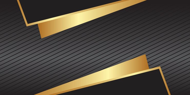 inspiración de vector de fondo abstracto dorado