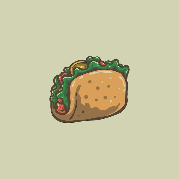 Inspiración vectorial de comida rápida