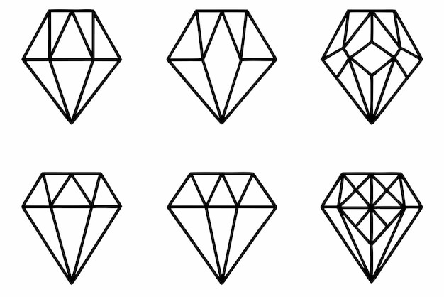 Las inspiraciones artísticas de la línea de patrones de diamantes
