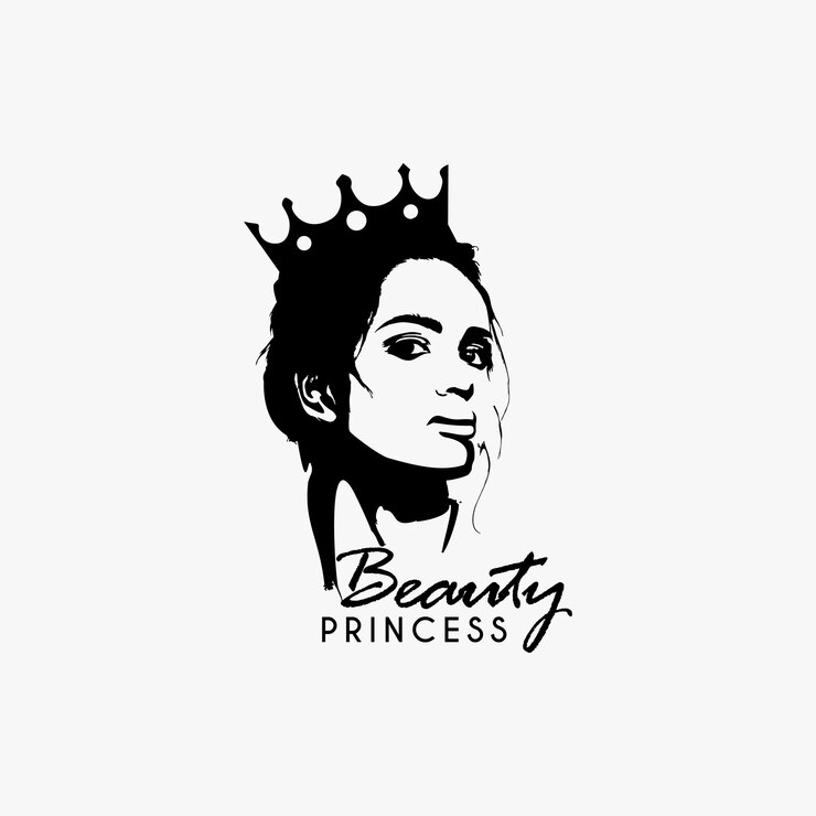 Inspiraciones de diseño de logotipo de princesa de belleza