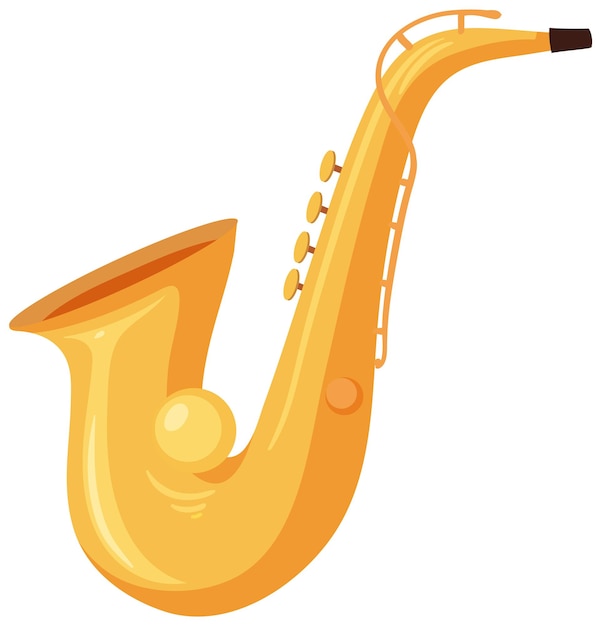 Instrumento musical con saxofón