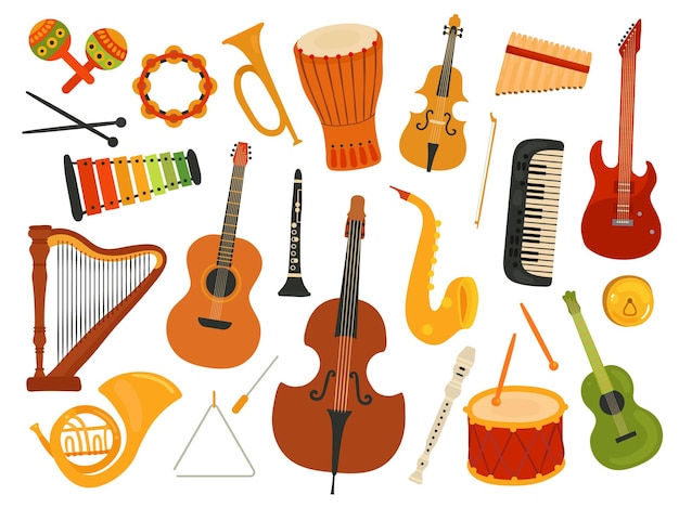 Instrumentos musicales.